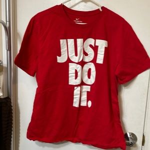 Red Nike T-shirt